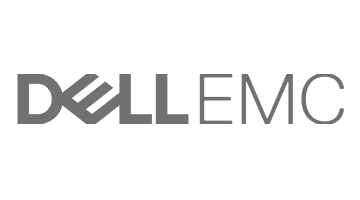 Dell EMC Logo in Grey