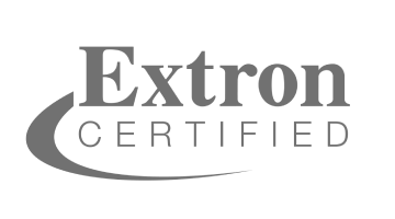 Extron Logo in Grey